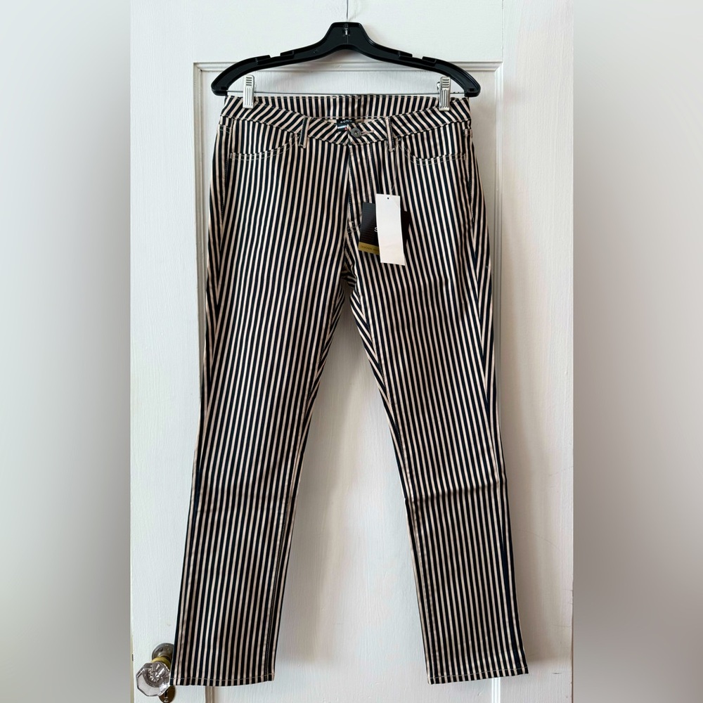 Uniqlo x SUNO | Vertical Stripe Skinny Fit Pants NWT 28